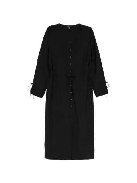James Perse tie-fastening button-up shirt dress