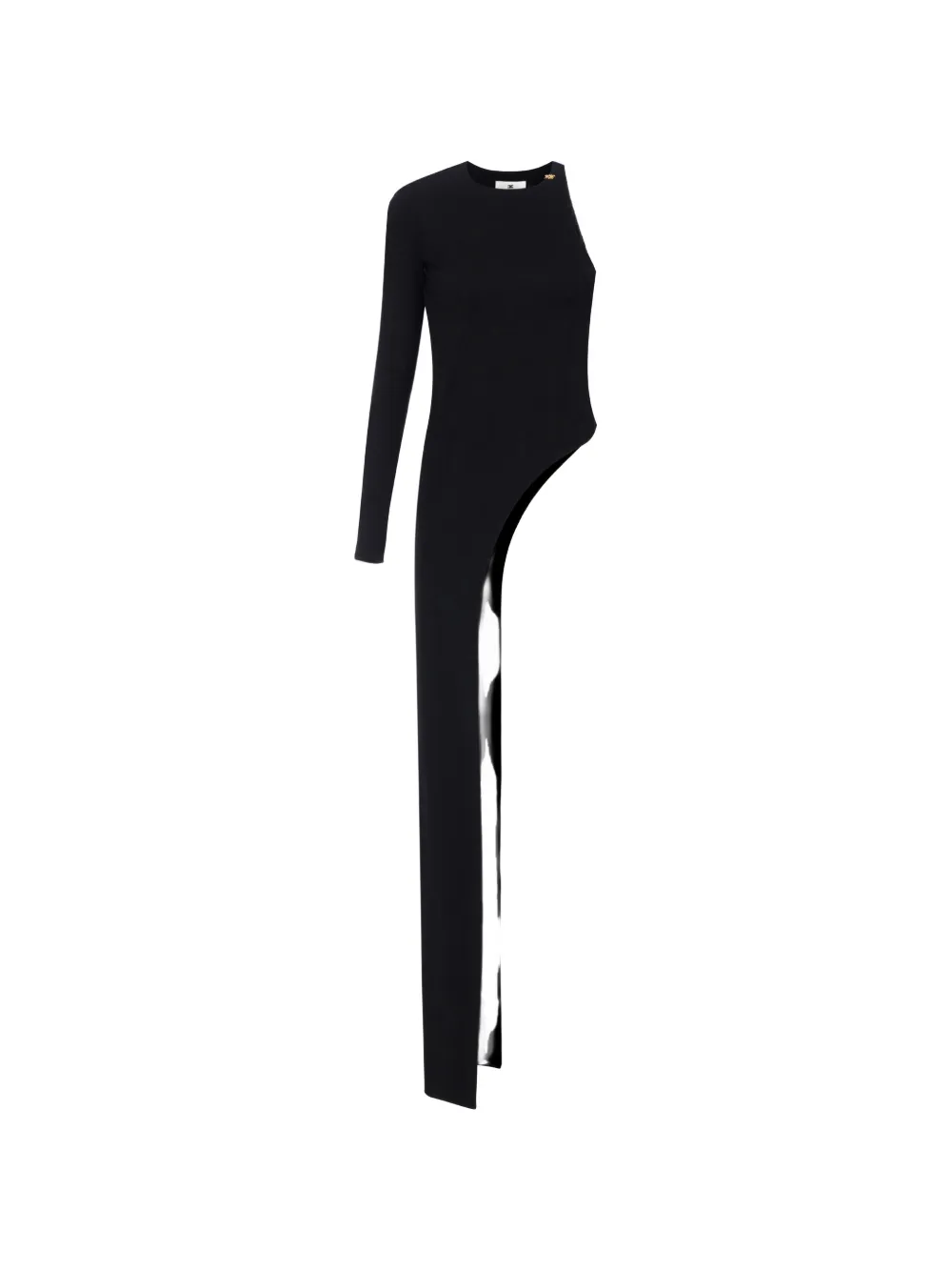 Elisabetta Franchi top in shiny jersey fabric