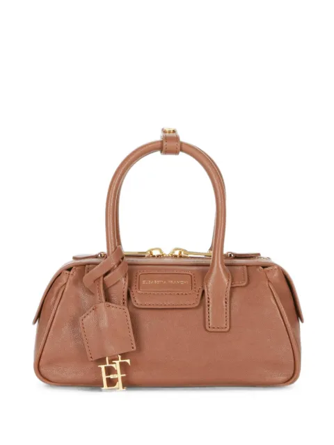 Elisabetta Franchi small Boston bag in leather