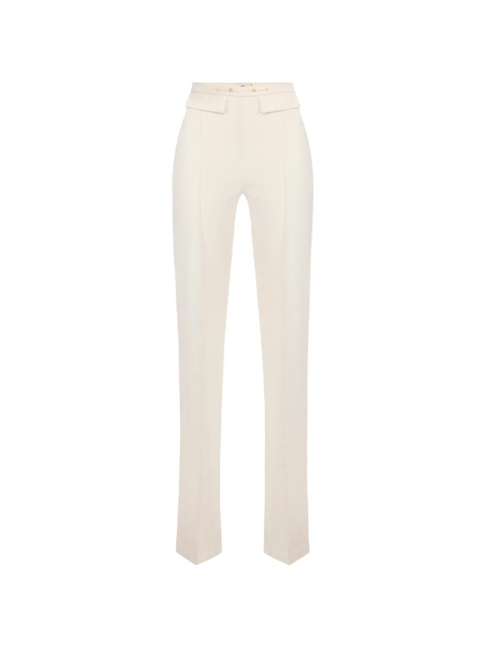 Elisabetta Franchi trousers in double layer stretch crêpe