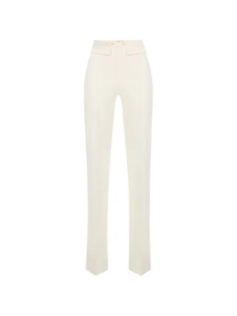 Elisabetta Franchi trousers in double layer stretch crêpe