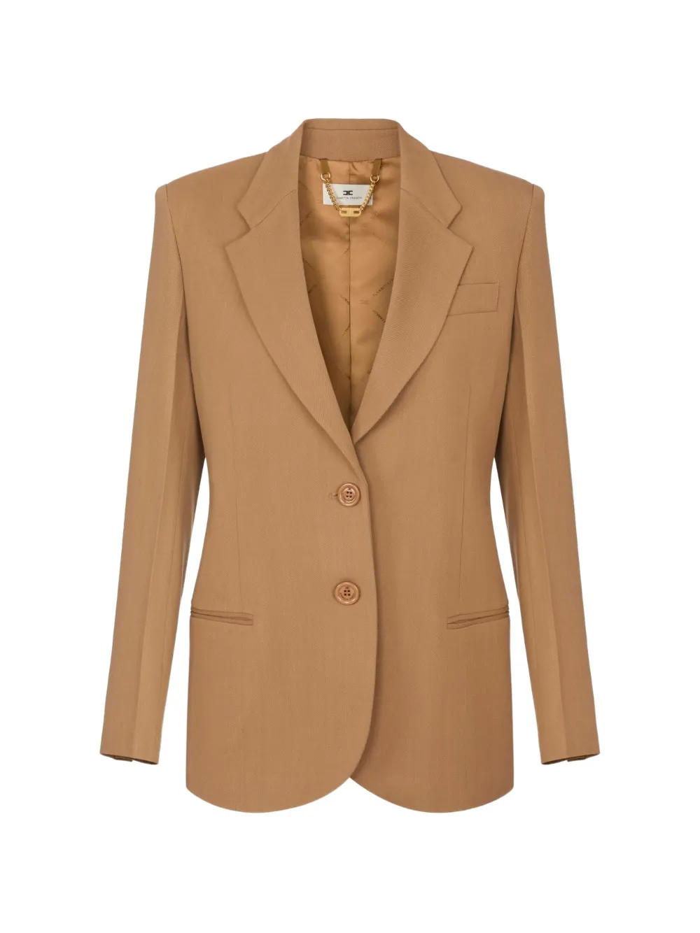 Elisabetta Franchi flowing gabardine jacket