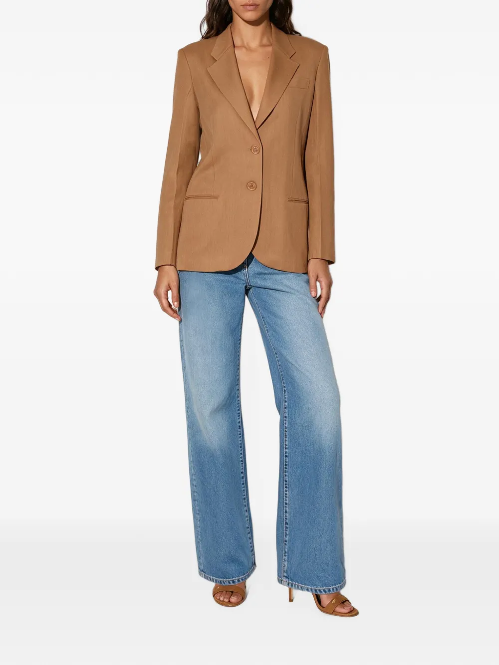 Elisabetta Franchi Gabardine jack Beige