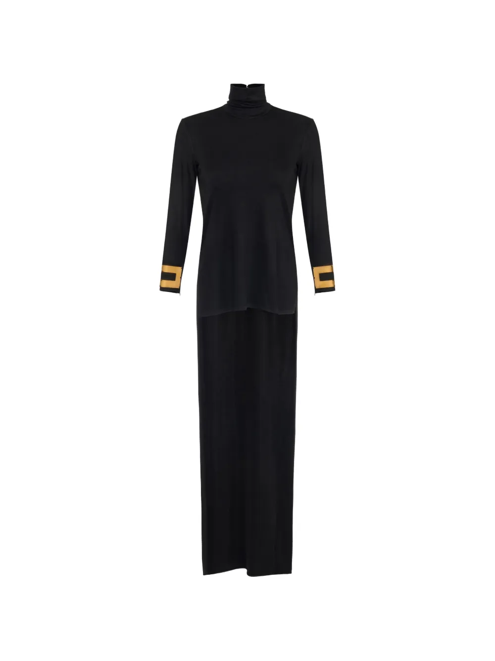 Elisabetta Franchi top in shiny jersey fabric