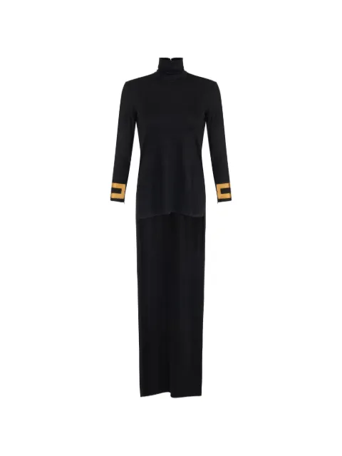 Elisabetta Franchi top in shiny jersey fabric