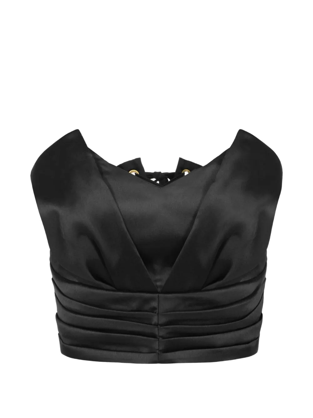 Elisabetta Franchi gazar top - Nero