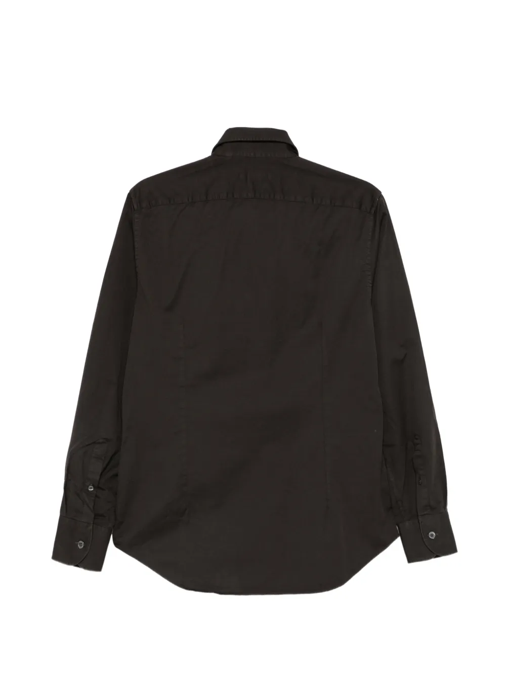Corneliani Overhemd met brede kraag Bruin