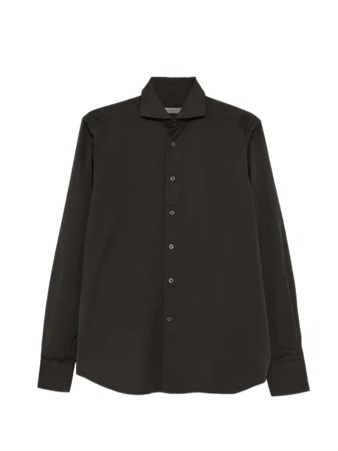 Corneliani spread-collar button-down shirt