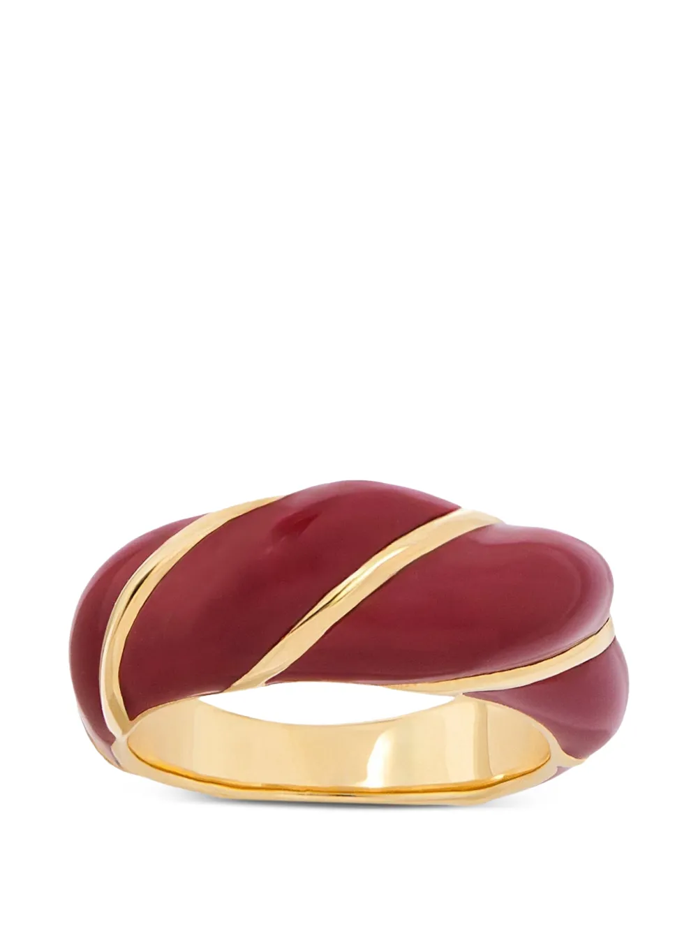 Aurelie Bidermann Diana twisted ring - Gold