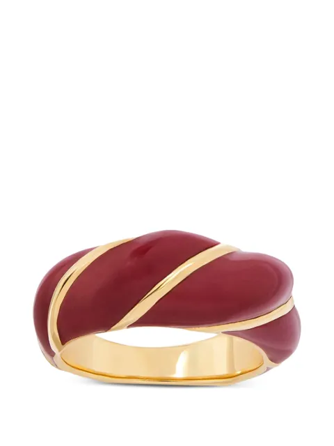 Aurelie Bidermann anillo Diana con diseño retorcido