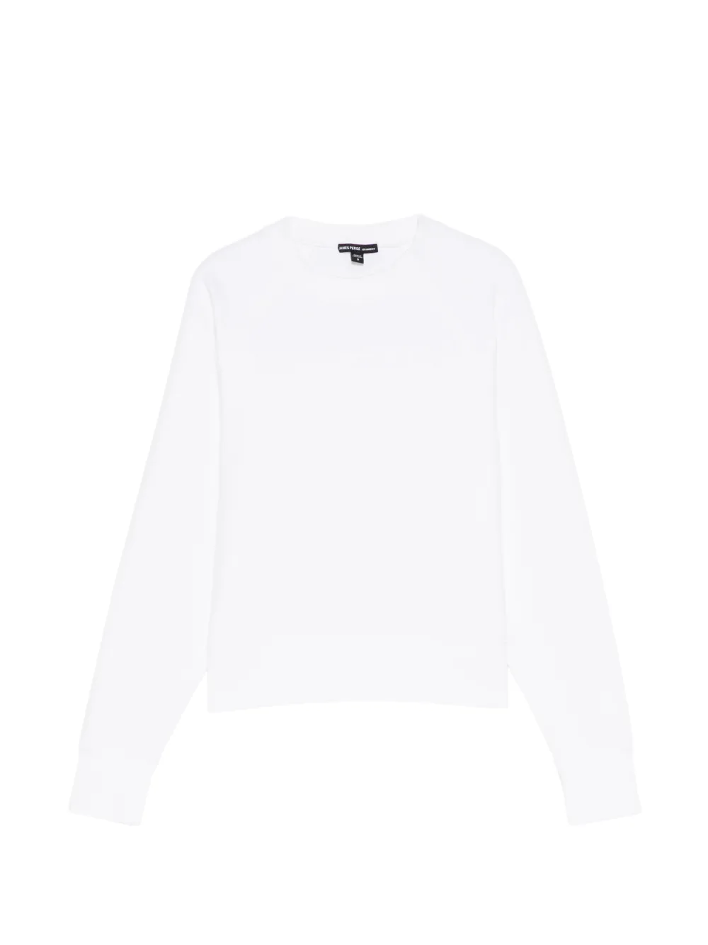 James Perse Sweatshirt aus French Terry - Weiß