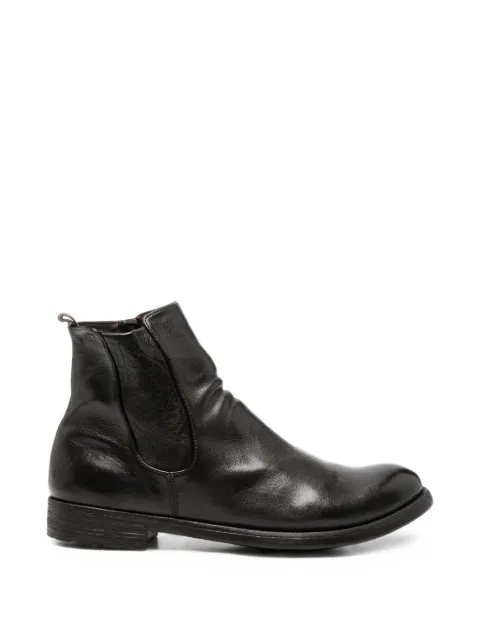 Officine Creative Hive 036 leather chelsea boots