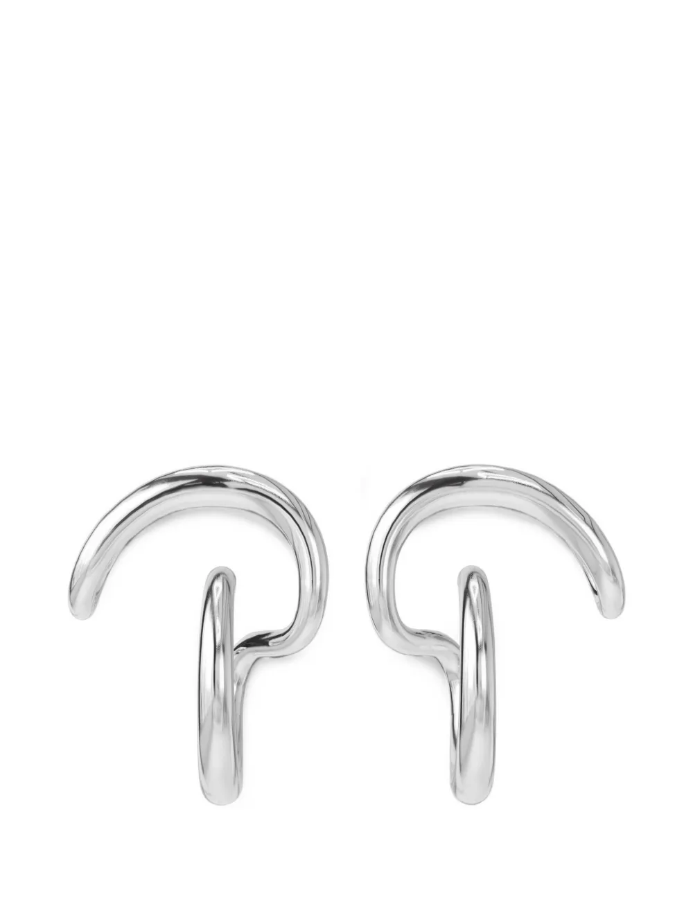 Charlotte Chesnais Hana sculptural earrings - Silver