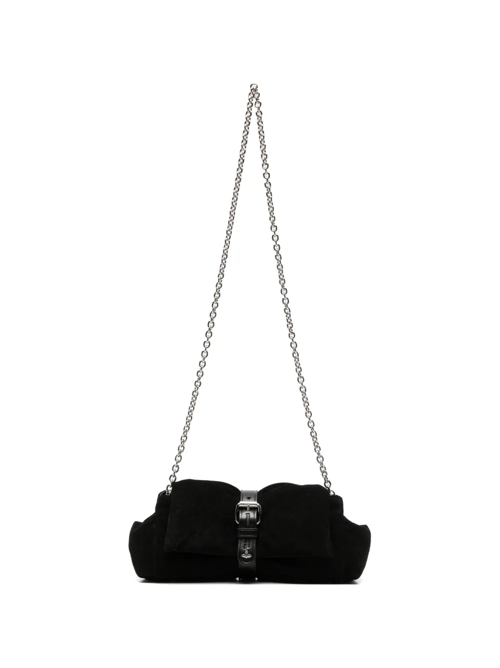 Vivienne Westwood Hazel Treasure buckle-detail clutch bag - Schwarz