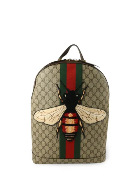 Gucci Pre-Owned mochila GG Supreme Animalier