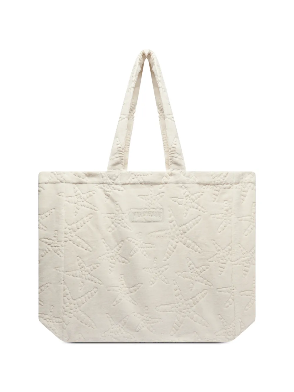 Vilebrequin sac de plage Starfish en éponge - Blanc Vilebrequin sac de plage Starfish en éponge - Blanc