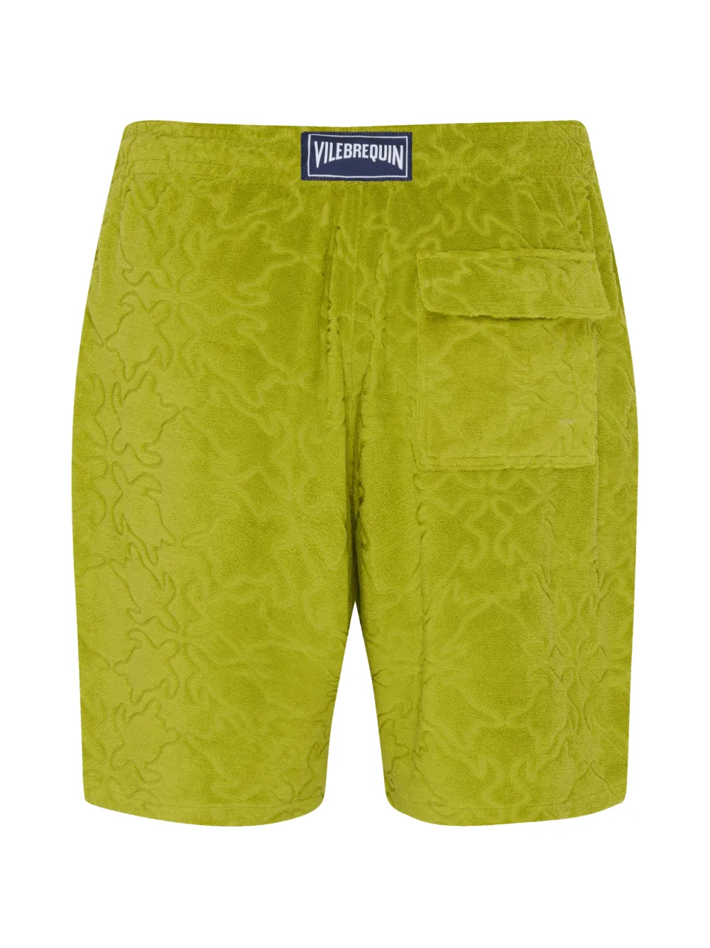 Vilebrequin Badstof shorts met jacquard Groen