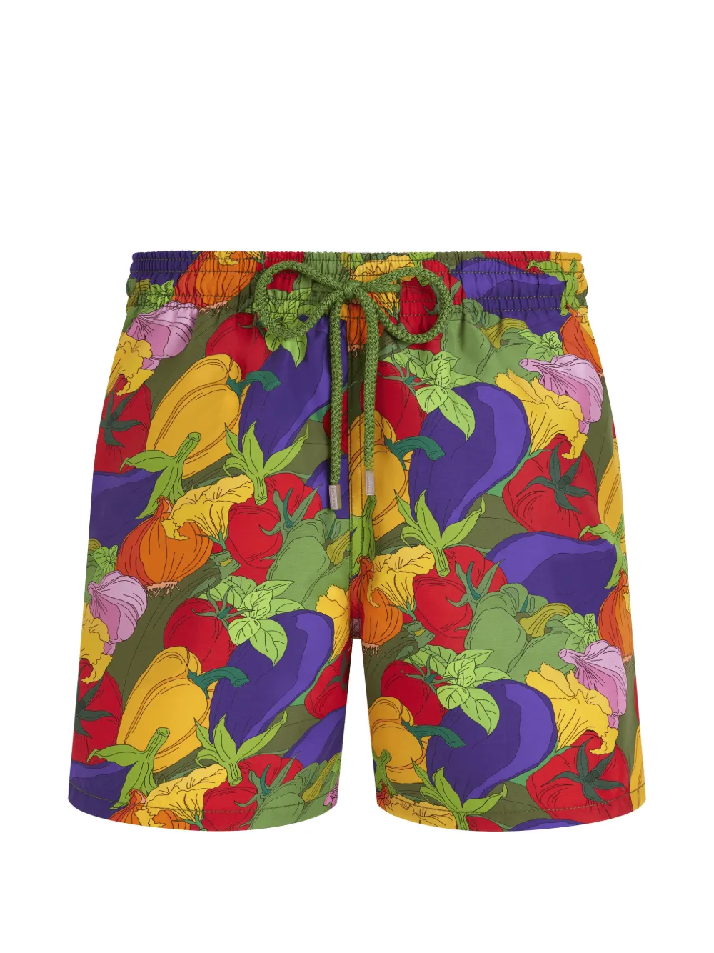 Vilebrequin vegetable-print drawstring swim shorts