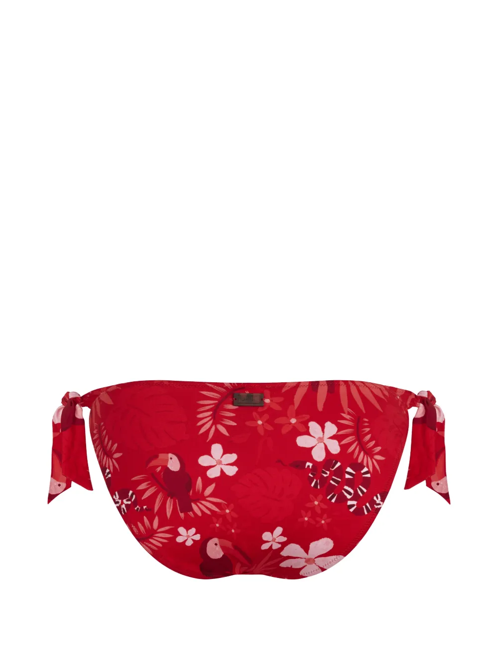 Vilebrequin Bikinislip met bloemenprint Rood