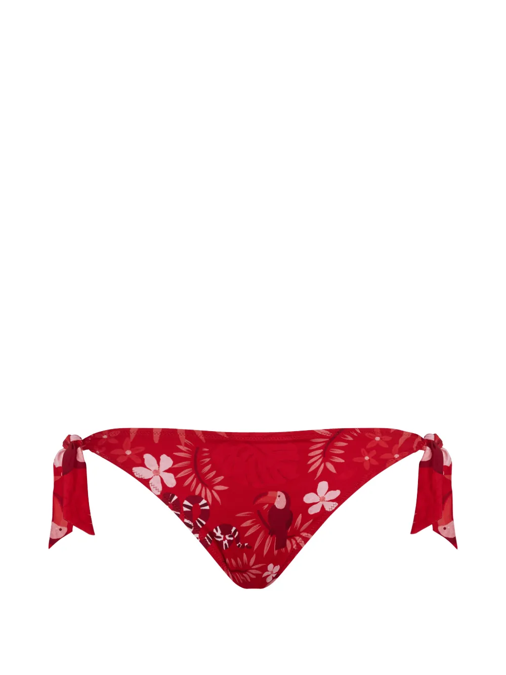 Vilebrequin floral-print side-tie bikini bottoms