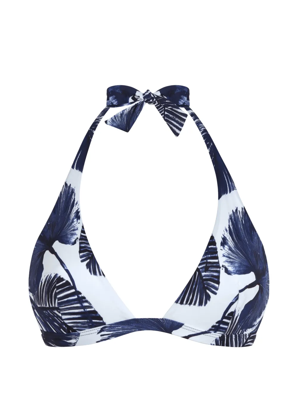 Vilebrequin Papagaio leaf-print bikini top