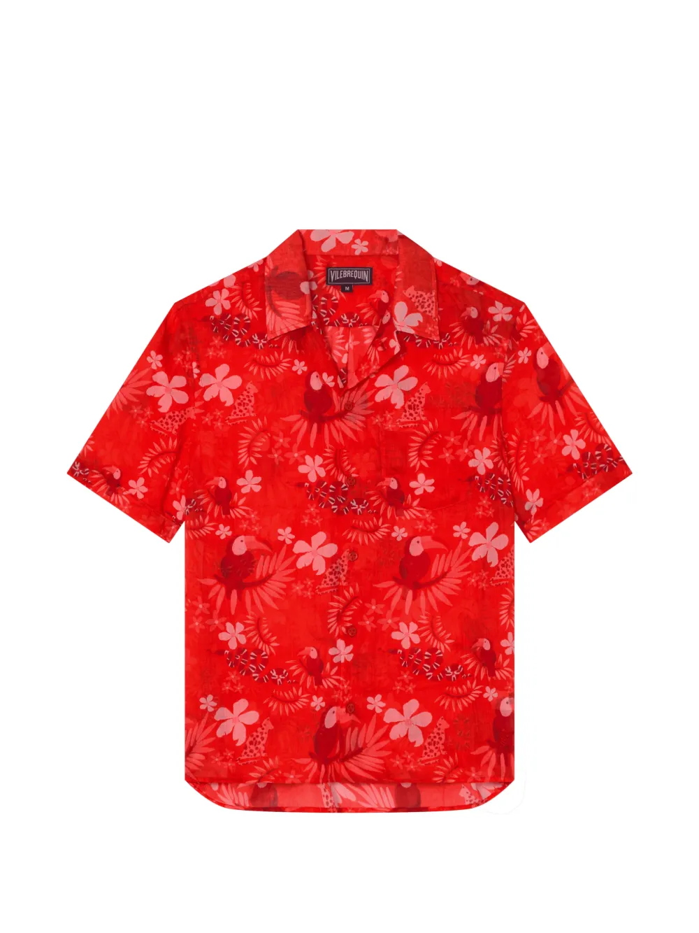Vilebrequin Papel de Embrulho ramie shirt
