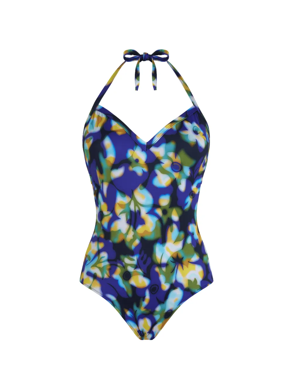 Vilebrequin Frangipanier Trouble halterneck swimsuit