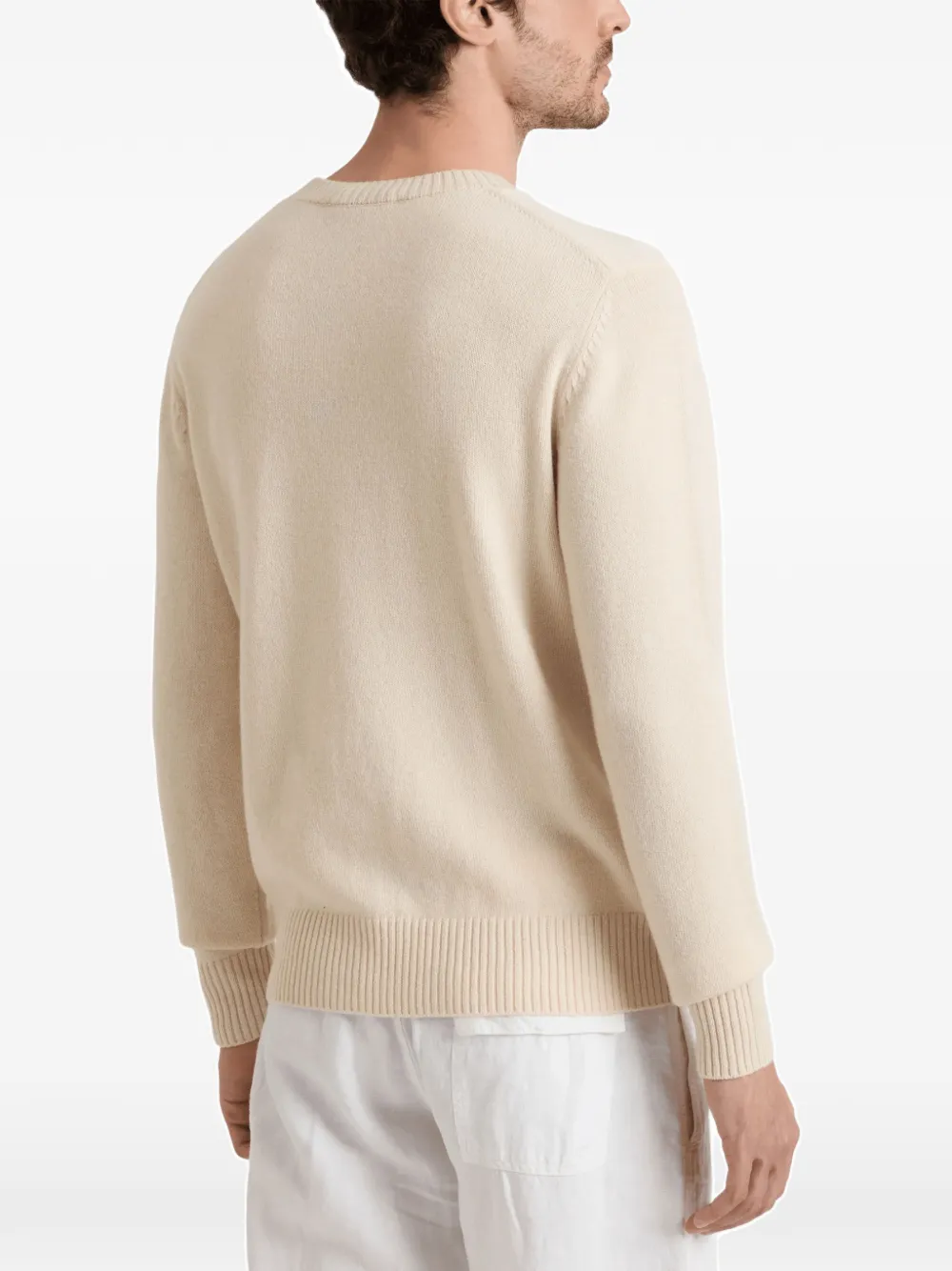 Vilebrequin Trui met schildpad-jacquard Beige