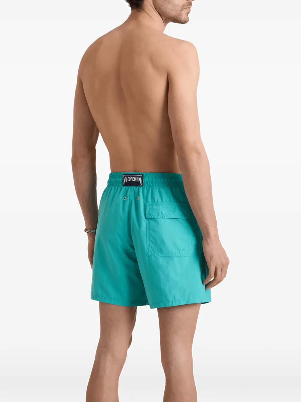 Vilebrequin Zwembroek met trekkoordtaille Blauw