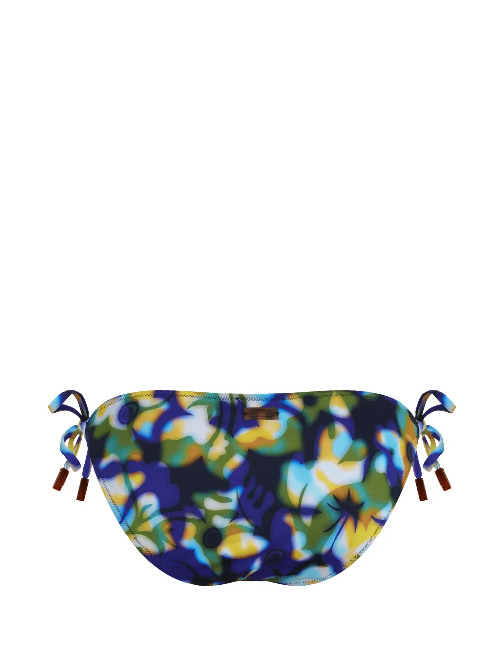 Vilebrequin floral-print side-tie bikini bottoms Blauw