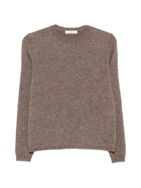 Co crew-neck long-sleeve sweater