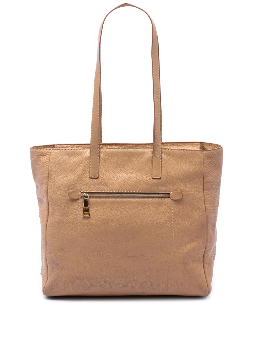 Prada Pre-Owned cabas Vitello Daino (2013-2026) - Marron Prada Pre-Owned cabas Vitello Daino (2013-2026) - Marron