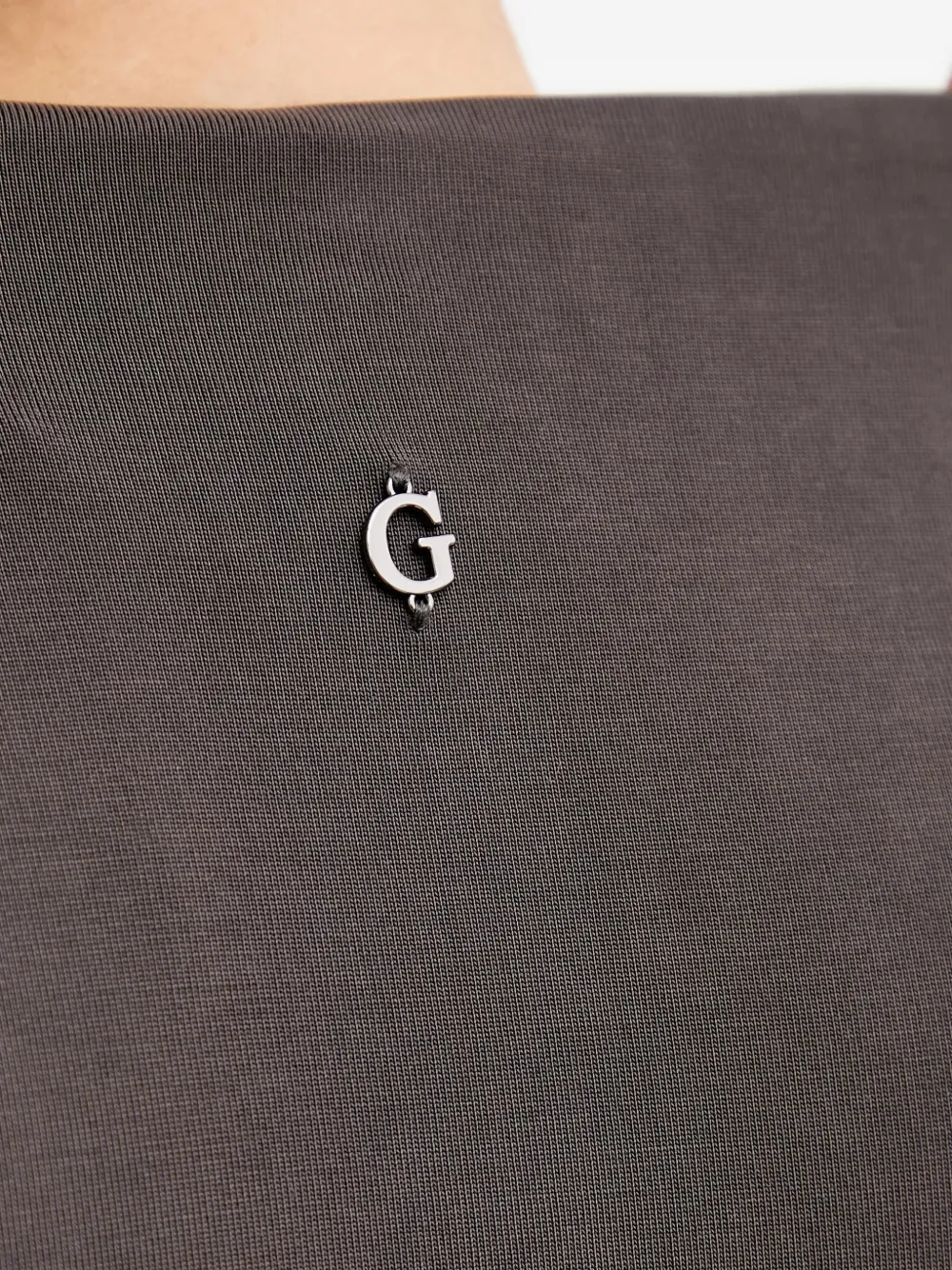 GUESS USA Elyana top met lange mouwen Bruin