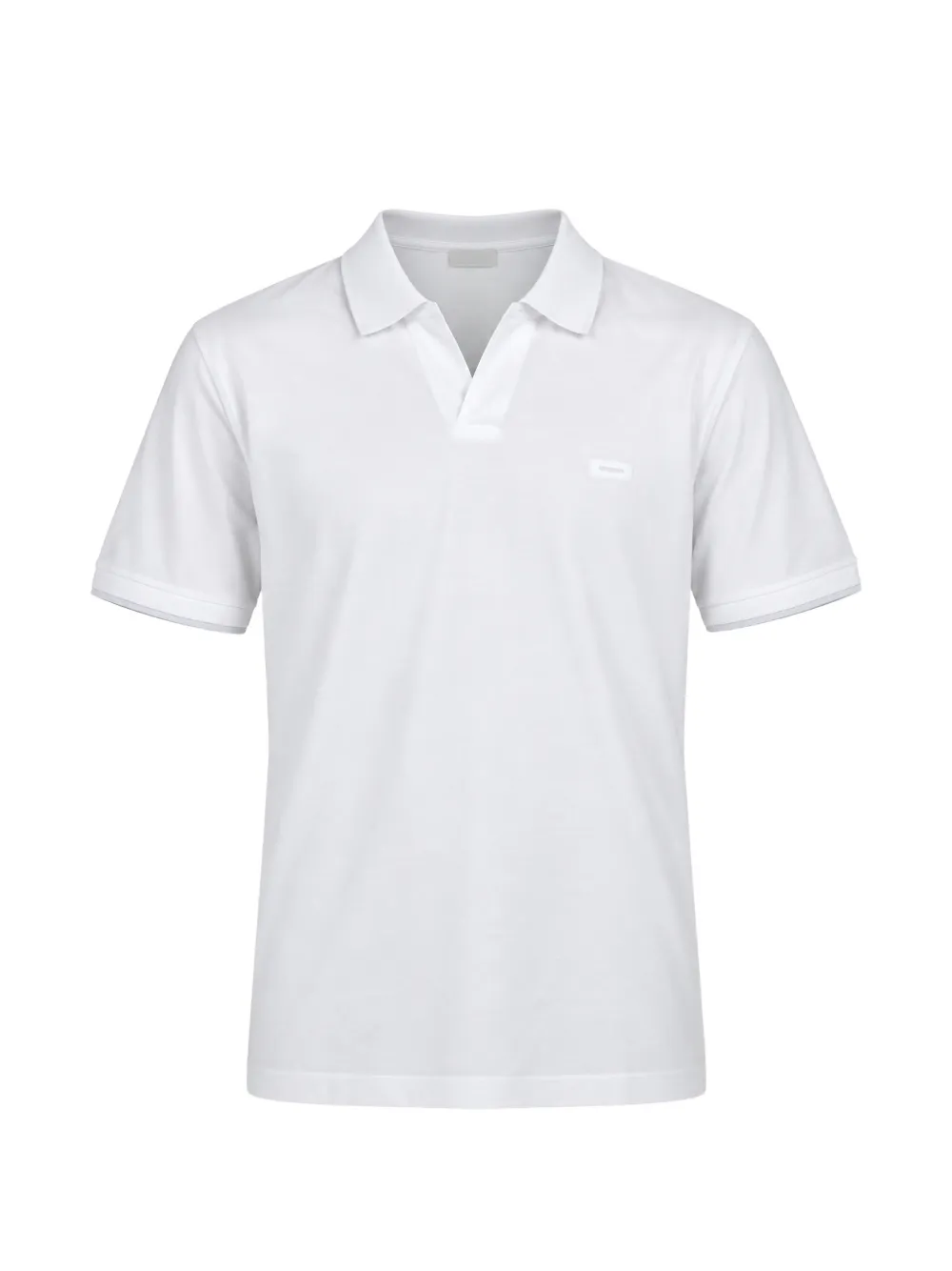 Calvin Klein Jeans slim-fit polo shirt - Bianco