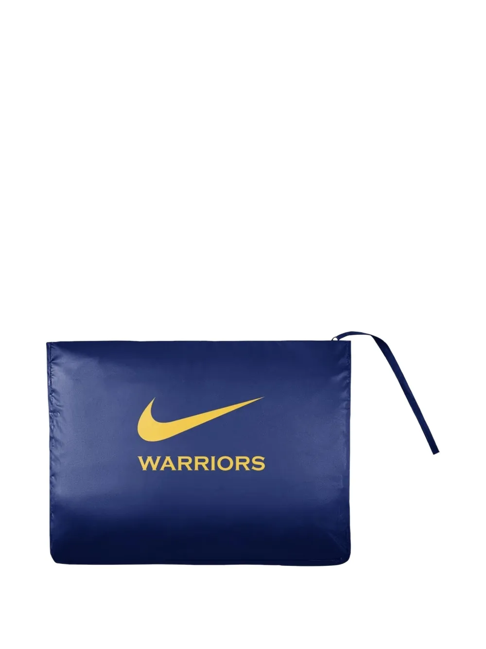 Nike NBA Golden State Warriors hoodie met halve ritssluiting Blauw