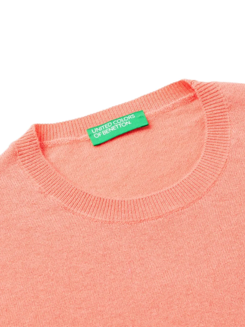 Benetton Trui met ronde hals Roze