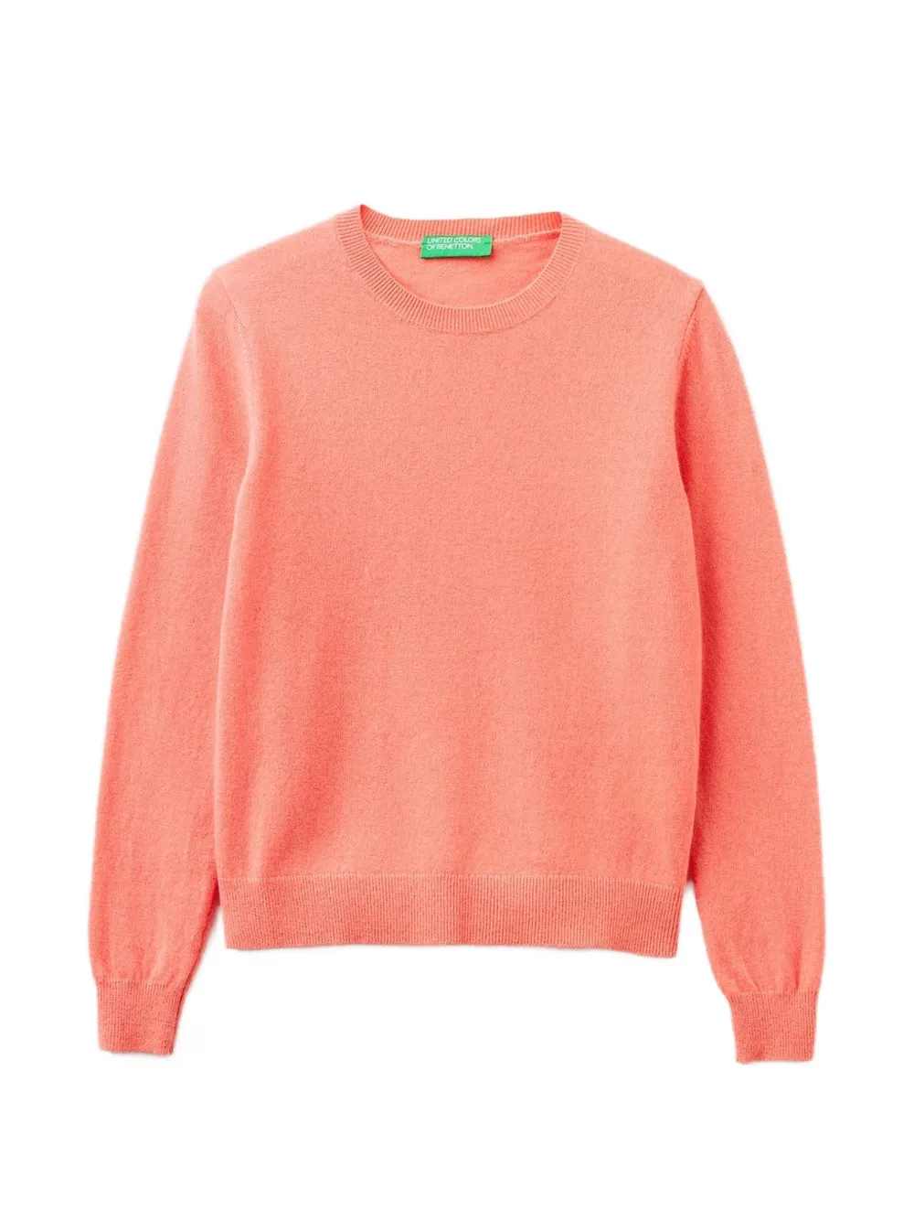 Benetton Trui met ronde hals Roze