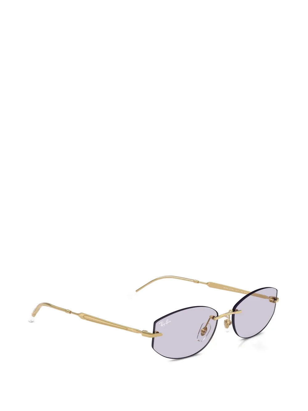 Ray-Ban RB3792 zonnebril met randloos montuur Goud