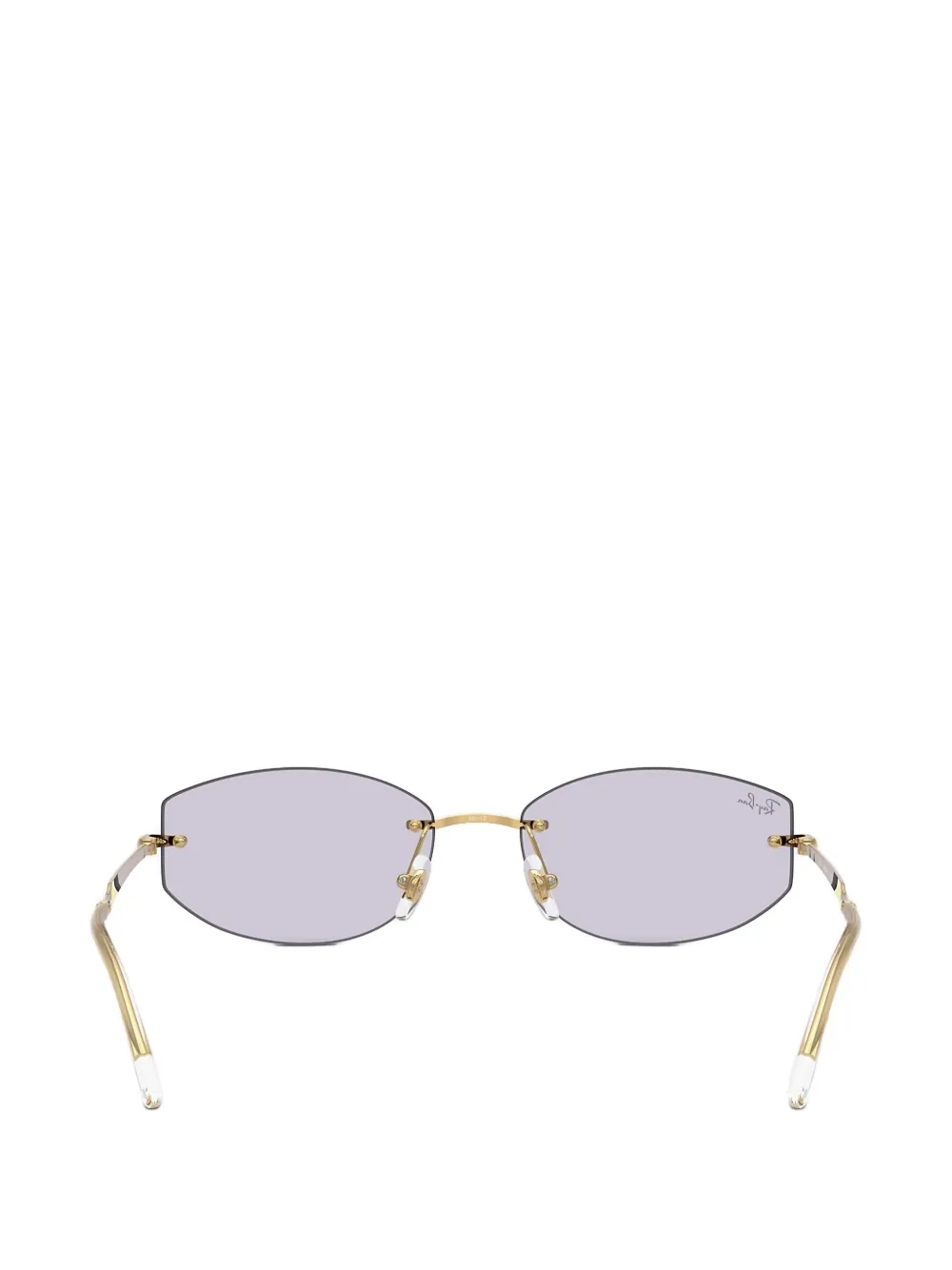 Ray-Ban RB3792 リムレス サングラス | ゴールドトーン | FARFETCH JP