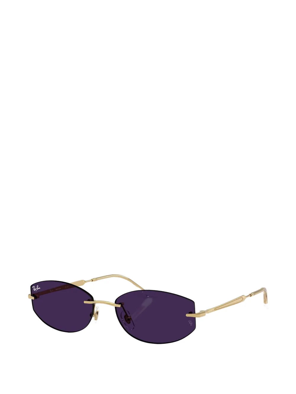 Ray-Ban RB3792 zonnebril met randloos montuur Goud