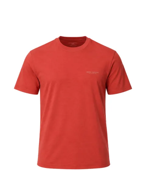 Armani Exchange logo-print crew-neck T-shirt