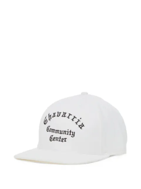 Willy Chavarria logo-embroidered cap
