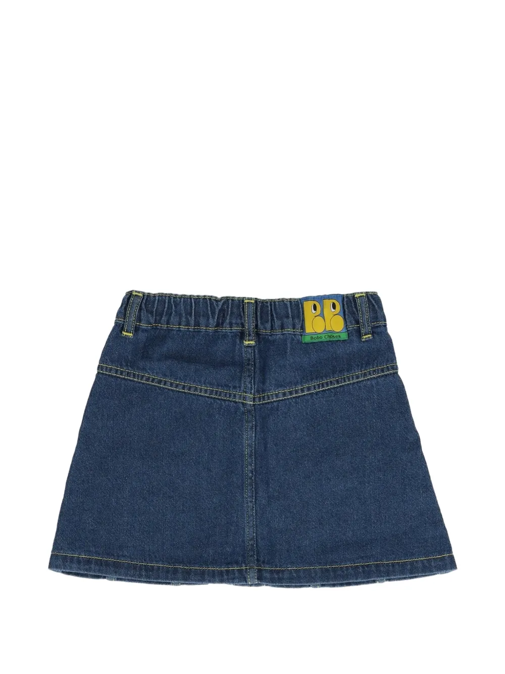 Bobo Choses Rok met A-lijn en knoopsluiting Blauw