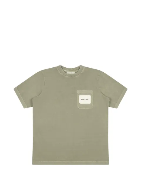 Bram’s Fruit logo-patch chest-pocket T-shirt