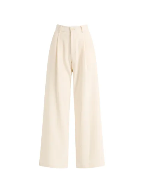 Eleh pleat-detail wide-leg trousers