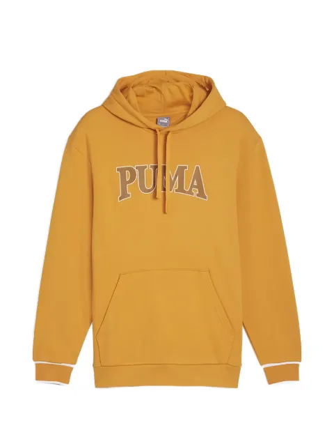 PUMA logo-print drawstring hoodie