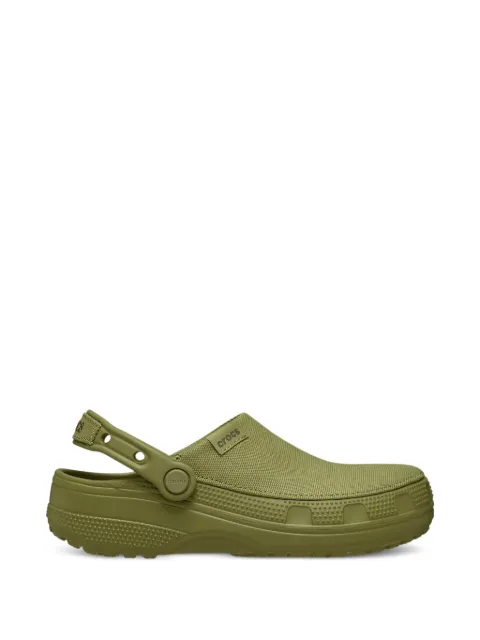 Crocs canvas slingback clogs