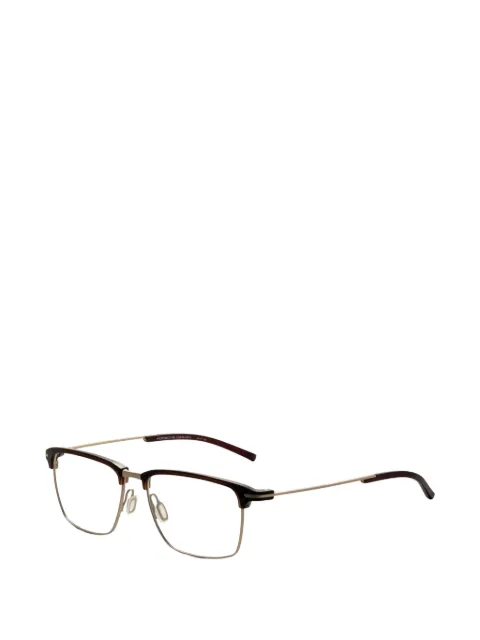 Porsche Design browline-frame glasses