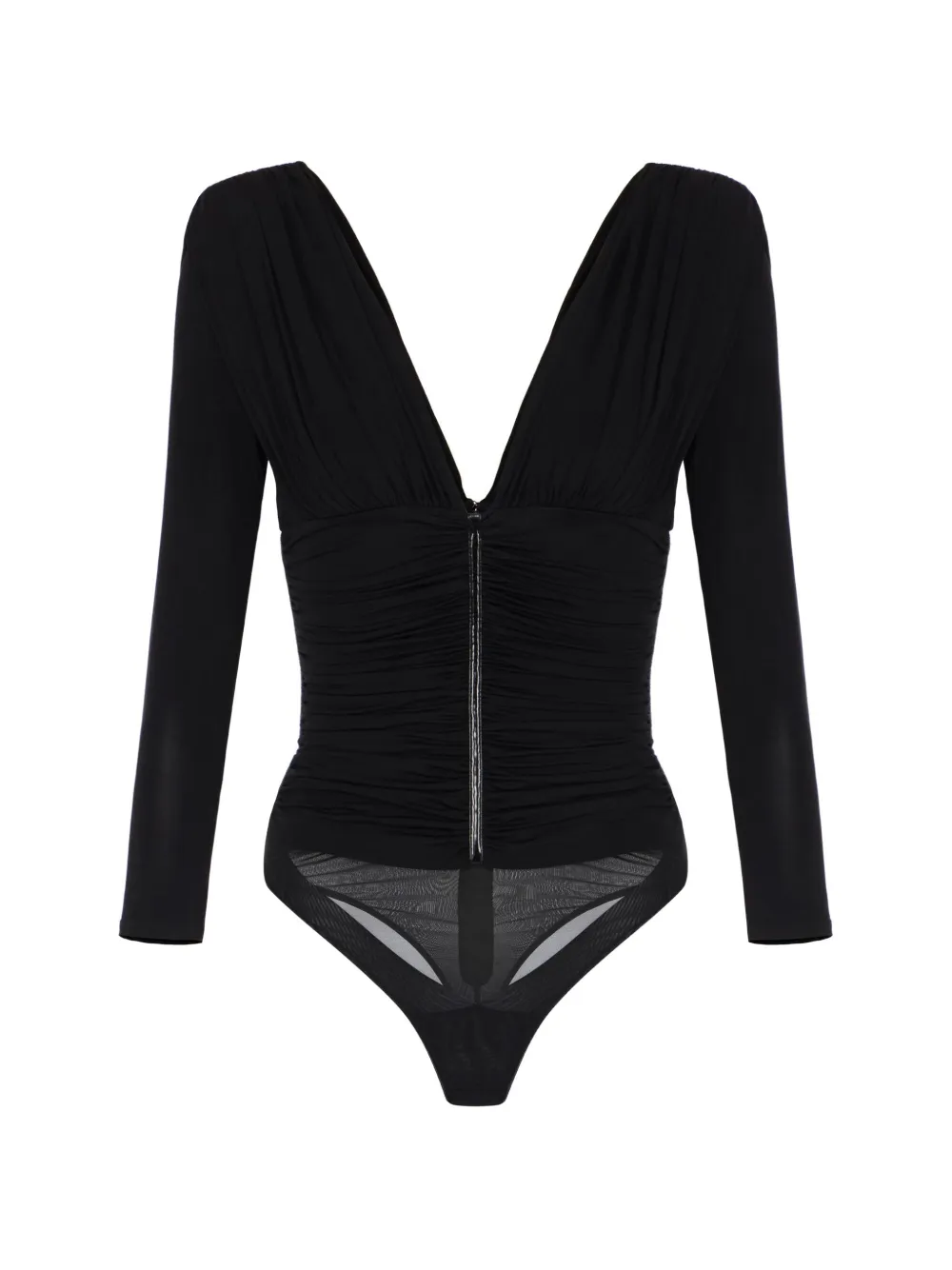 Elisabetta Franchi bodysuit in lightweight crêpe jersey fabric