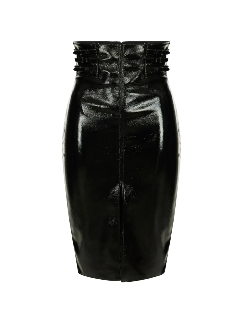 Elisabetta Franchi shiny skirt with straps